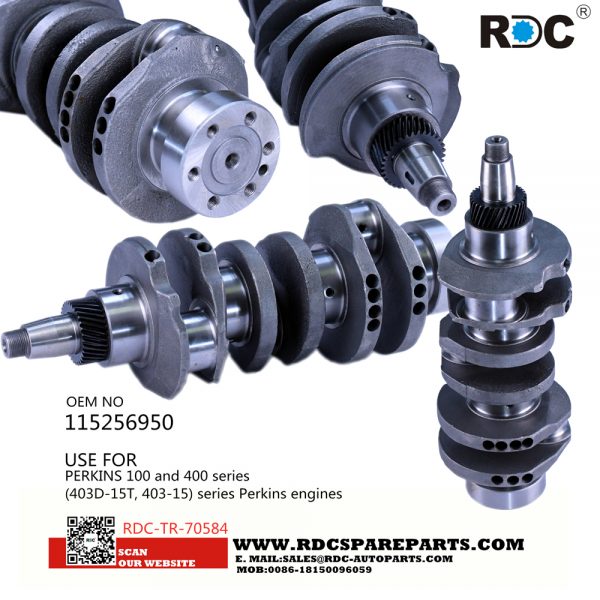 Crankshaft For PERKINS 100 400 series OEM NO 115256950