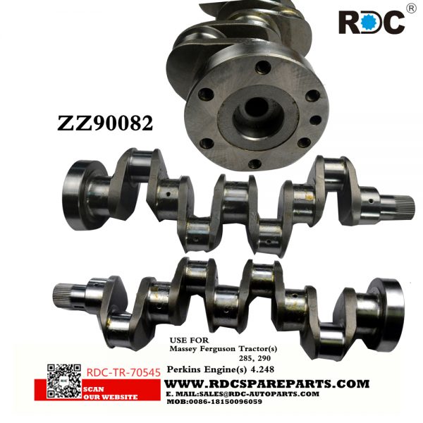 Crank Shaft for Perkins 4.248  Mf285/290 OEM Number Zz90082